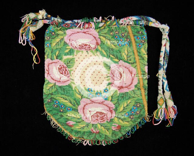 Pouch, Mexican, third quarter 19th century. Creator: Unknown.