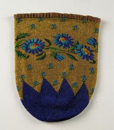Pouch, possibly German, 1830-60. Creator: Unknown
