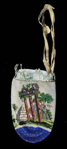 Pouch, probably French, first quarter 19th century. Creator: Unknown
