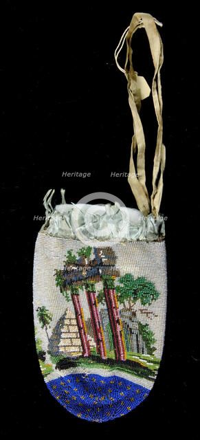 Pouch, probably French, first quarter 19th century. Creator: Unknown.