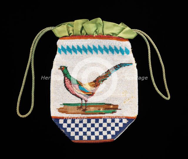 Pouch, probably Italian, 1820-50. Creator: Unknown.