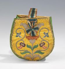 Pouch, Russian, 1730-60. Creator: Unknown