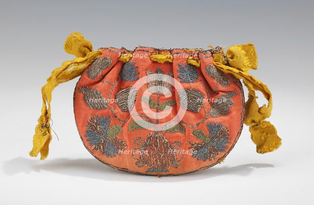 Pouch, Russian, early 18th century. Creator: Unknown.