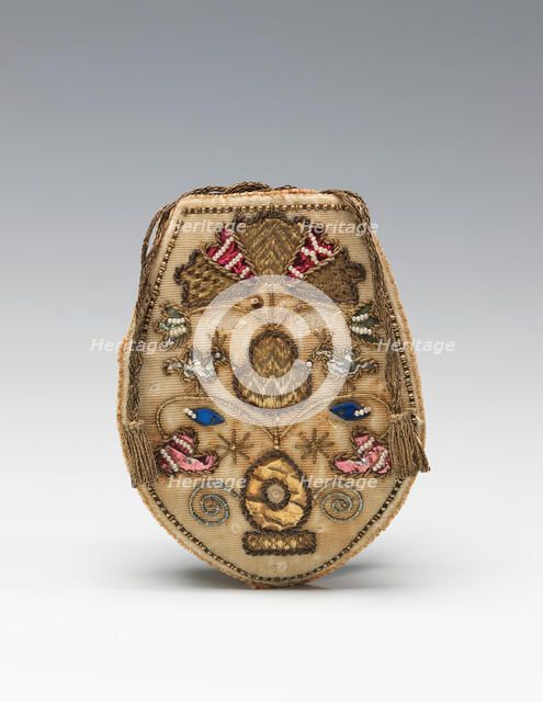 Pouch, Russian, early 18th century. Creator: Unknown.