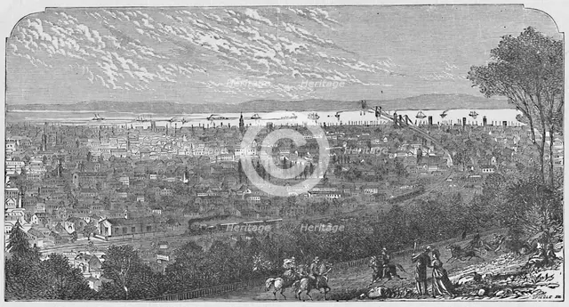 'Poughkeepsie', 1883. Artist: Unknown.
