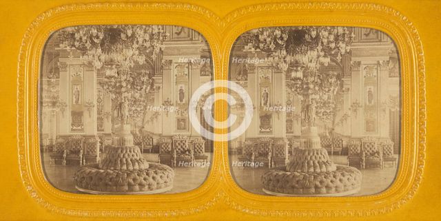 Pouf. Hotel de Ville, about 1868. Creator: E Lamy.