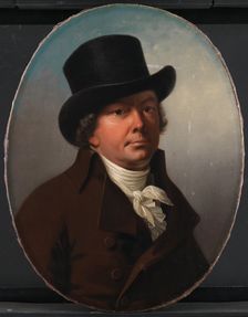 Poul Johan Schouw, Governor of the East Indies, 1799-1800. Creator: Jens Juel