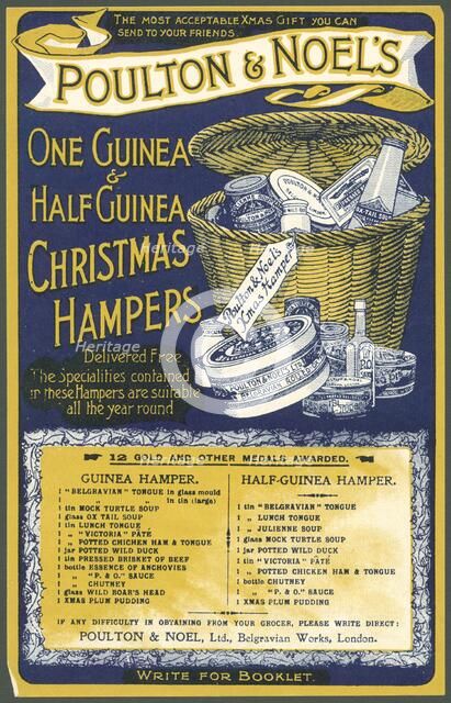 Poulton & Noel's Belgravia Brand, 1890s. Artist: Unknown