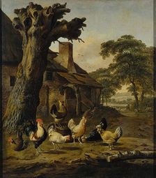 Poultry Yard, 1643. Creator: Dirck Wijntrack