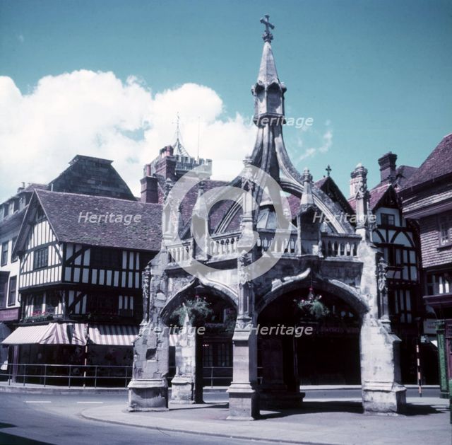 Poultry Cross, Salisbury, Wiltshire, c1955. Creator: Arthur Charles Kirby Ware.