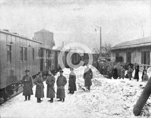 'Pour venir combattre sur le front de France; A Moscou, le 3 fevrier 1916..., 1916 (1924) Creator: Unknown.
