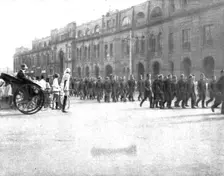 Pour venir combattre sur le front de France; Le 19 mars, dans l'ile de Ceylan..., 1916 (1924) Creator: Unknown