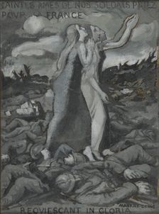 Pour la France, ca 1918-1919. Creator: Denis, Maurice (1870-1943)