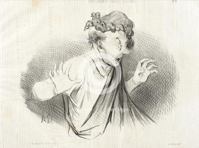 Pour qui sont ces Serpents..., 1841. Creator: Honore Daumier.