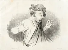 Pour qui sont ces Serpents..., 1841. Creator: Honore Daumier