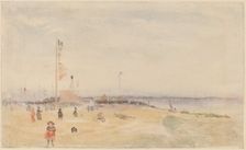Pourville-sur-Mer. Creator: James Abbott McNeill Whistler