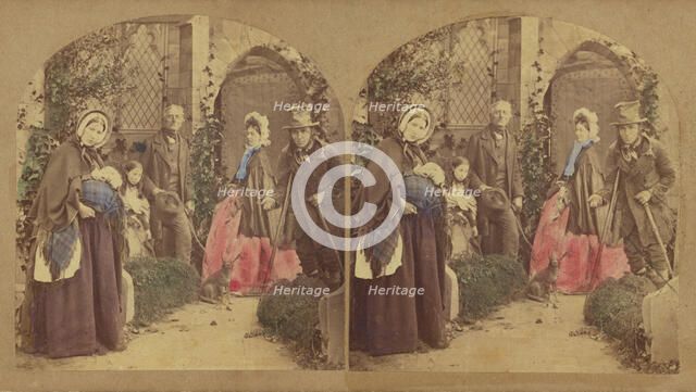 Poverty and Pride, about 1865. Creator: London Stereoscopic & Photographic Co.