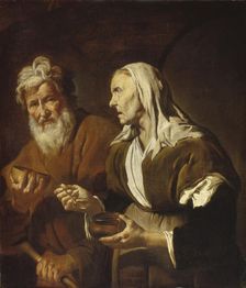 Poverty. Creator: Bellotti, Pietro (1625-1700)