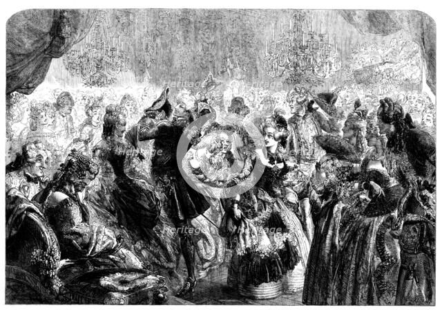 Powder and Puff - drawn by James Godwin, 1862. Creator: Mason Jackson.