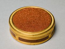 Powder Box (Bonbonnière), c. 1780-89. Creator: Unknown