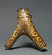 Powder Flask, 1600s. Creator: Unknown