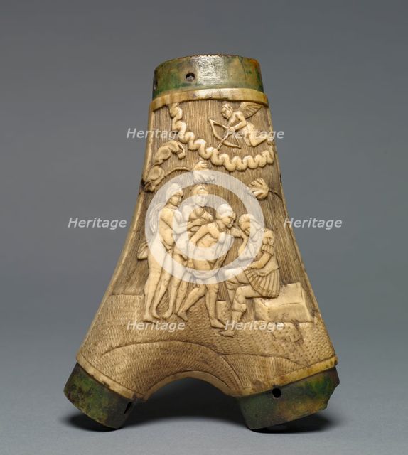 Powder Flask, c. 1550-1580. Creator: Unknown.