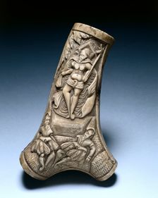 Powder Flask, c. 1580-1600. Creator: Unknown