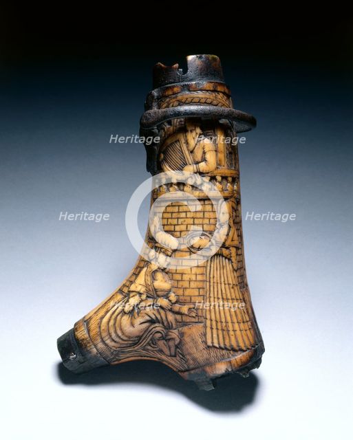 Powder Flask, c. 1580. Creator: Unknown.