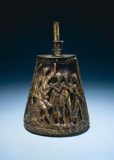 Powder Flask, c. 1590. Creator: Unknown