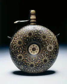 Powder Flask, c. 1620-1650. Creator: Unknown
