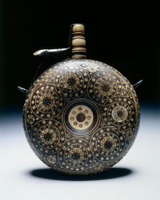 Powder Flask, c. 1620-1650. Creator: Unknown