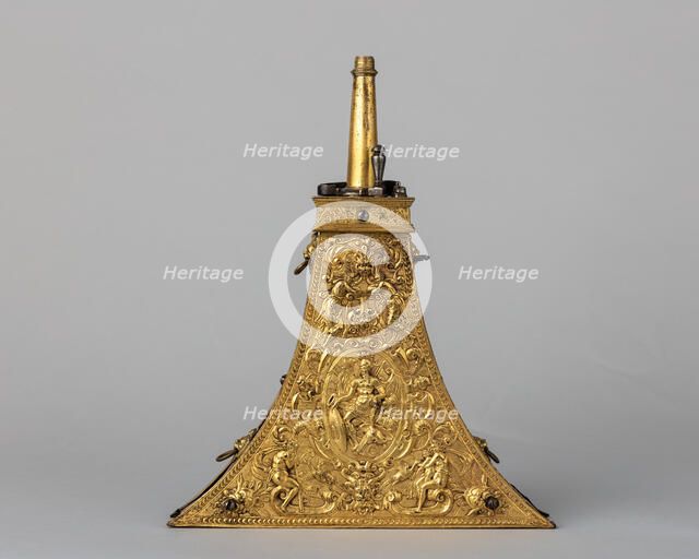 Powder Flask, French or Flemish, ca. 1560-80. Creator: Unknown.