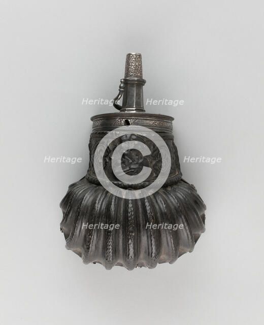Powder Flask, Italy, 1570/80. Creator: Unknown.