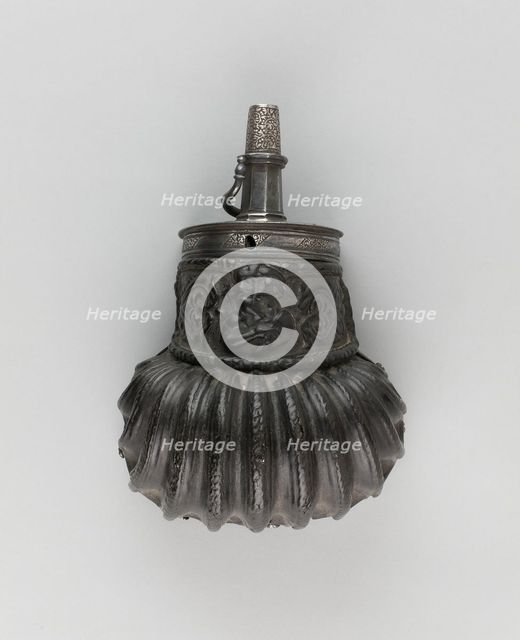 Powder Flask, Italy, 1570/80. Creator: Unknown.