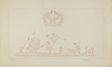 Powder Horn, c. 1938. Creator: Edward L Loper