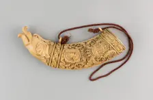 Powder Horn, France, 16th century. Creator: Unknown