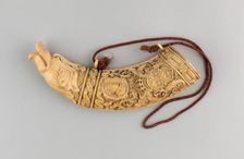 Powder Horn, France, 16th century. Creator: Unknown