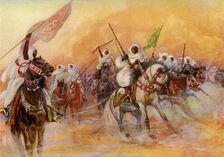 Powder play, Morocco