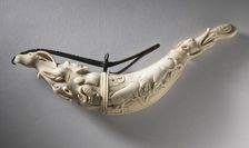 Powder Primer Flask (image 1 of 2), Late 17th century. Creator: Unknown