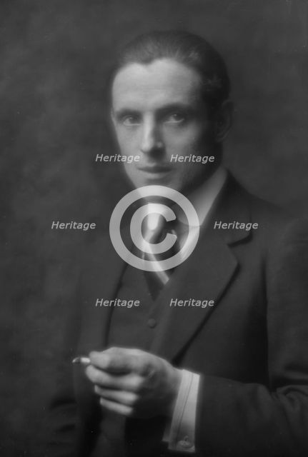 Powell, David, portrait photograph, 1913. Creator: Arnold Genthe.