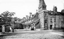 Powell's Almshouses, Fulham, London, c1860-1922. Artist: Henry Taunt