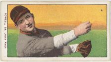 Powell, St. Louis, American League, from the White Border series (T206) for the America..., 1909-11. Creator: American Tobacco Company