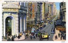 Powell Street, San Francisco, California, USA, 1932