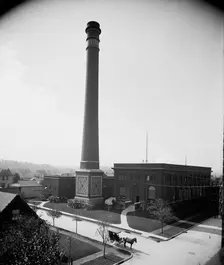 Power house, National Cash Register [Company], Dayton, Ohio, (1902?). Creator: William H. Jackson
