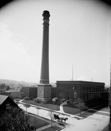Power house, National Cash Register [Company], Dayton, Ohio, (1902?). Creator: William H. Jackson