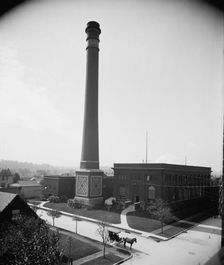 Power house, National Cash Register [Company], Dayton, Ohio, (1902?). Creator: William H. Jackson