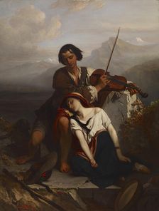 Power of Music, 1852 (?). Creator: Louis Gallait