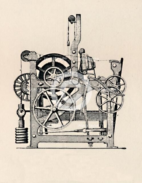 'Power Loom (Side View)', 1836, (1904). Artist: Unknown.