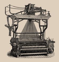 Power Loom (System Schönherr), c. 1900. Creator: Anonymous
