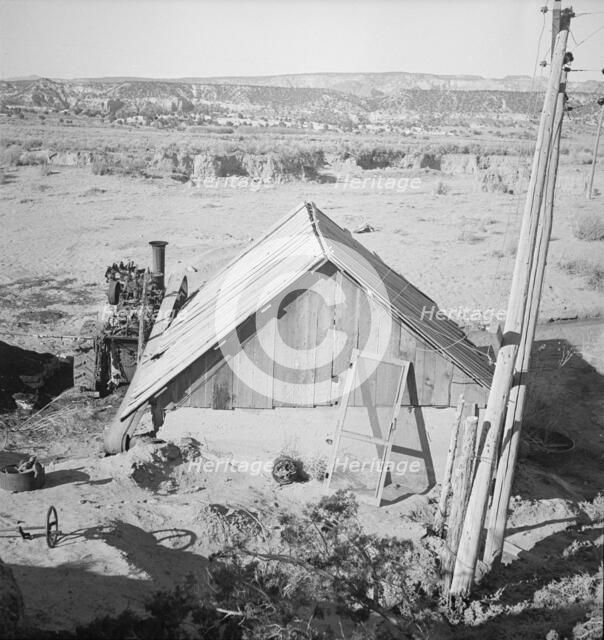 Power station, Escalante, Utah, 1936. Creator: Dorothea Lange.